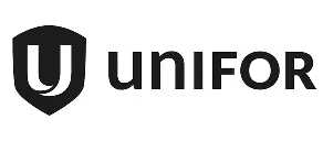 UNIFOR logo with a shield containing a stylized letter U