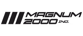 Magnum 2000 2XL logo with three vertical bars to the left.