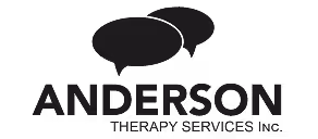 Logo with two overlapping speech bubbles above the text 'ANDERSON THERAPY SERVICES INC.'